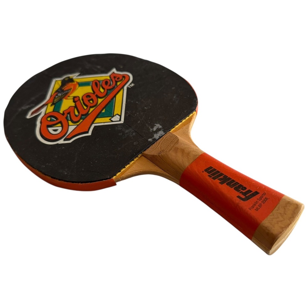 Baltimore‎ Orioles Franklin Sports Table Tennis Paddle MLB Ping Pong Racket 2006